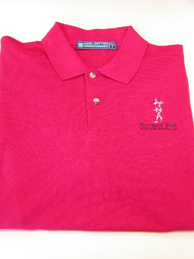 Burswood Park Mens Cotton Logo Shirt